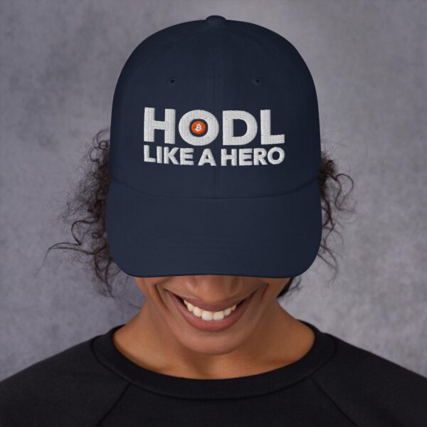 Dad Hat HODL LIKE A HERO - Image 5