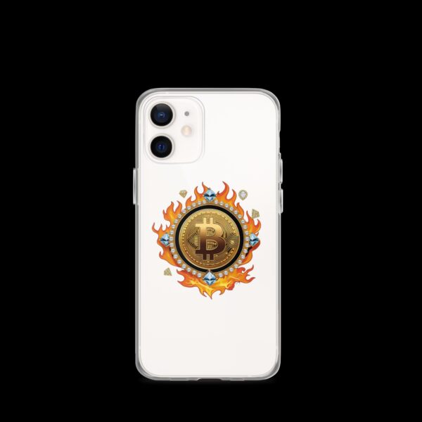 Clear Case for iPhone® Bitcoin on Fire - Image 9