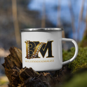 Enamel Mug Bitcoin Maximalist