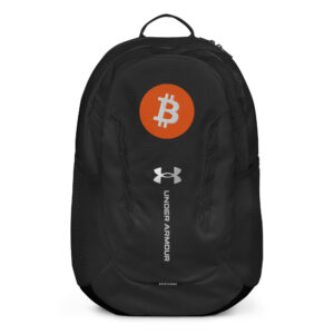 Under Armour® Backpack Bitcoin Logo
