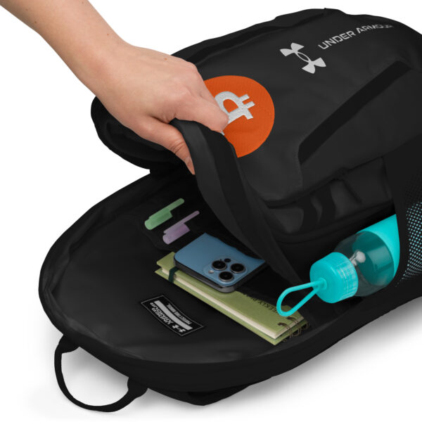 Under Armour® Backpack Bitcoin Logo - Image 2