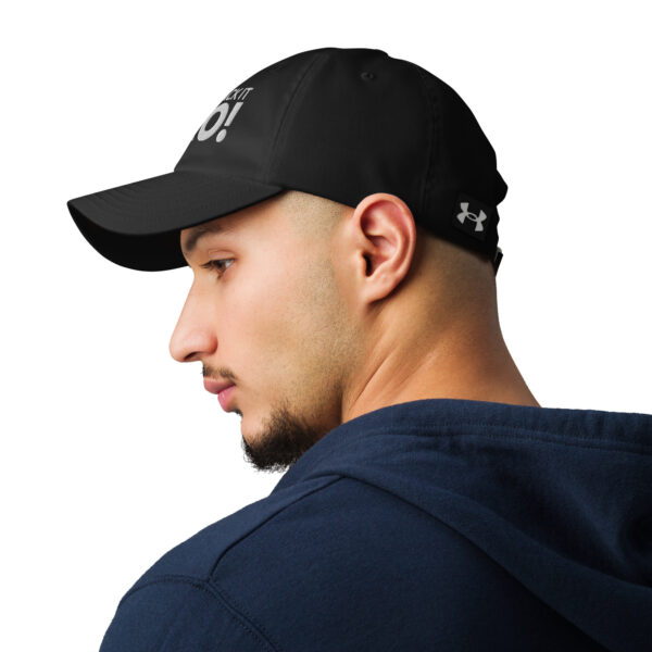 Under Armour® dad hat Stack it Bro! - Image 6