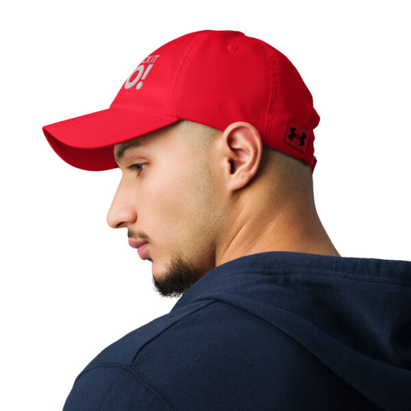 Under Armour® dad hat Stack it Bro! - Image 12