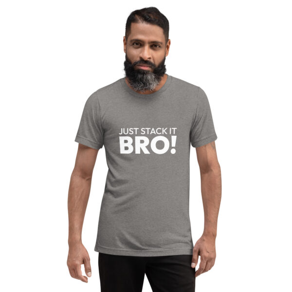 Short sleeve t-shirt Stack it Bro! - Image 9
