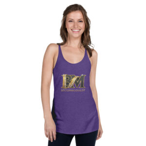Women's Racerback Tank Bitcoin Maximalist