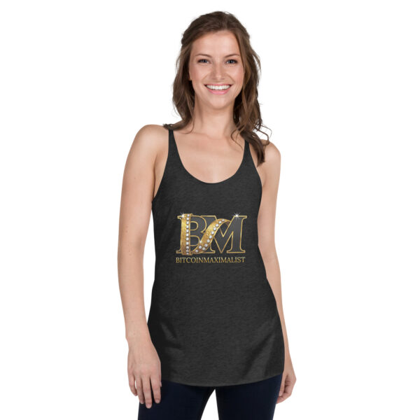 Women's Racerback Tank Bitcoin Maximalist - Image 2